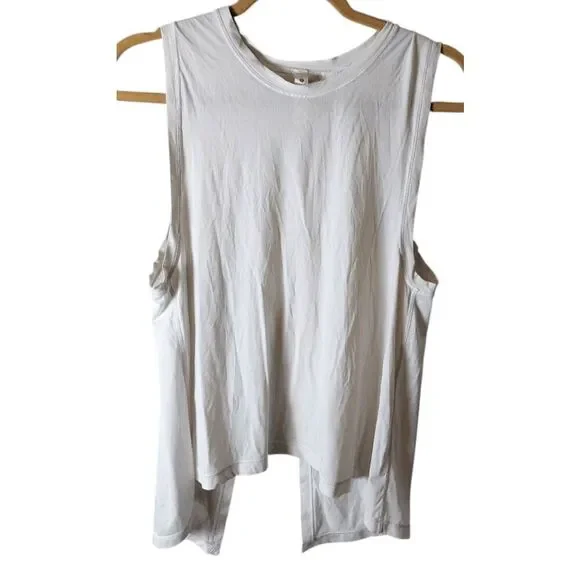 LULULEMON ATHLETICA In the Open Tank in White Size 6 - Picture 4 of 5